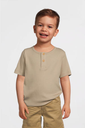 T-shirt NMMKAB zand