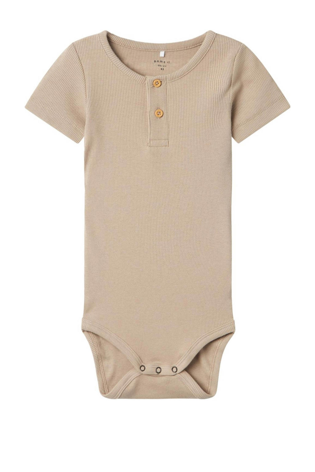 NAME IT BABY romper NBMKAB zand