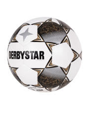 thumbnail: Derbystar Senior  voetbal Classic TT II wit/zwart maat 5