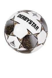 thumbnail: Derbystar Senior  voetbal Classic TT II wit/zwart maat 5