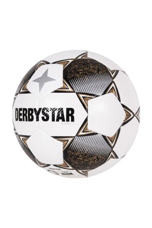 Senior  voetbal Classic TT II wit/zwart maat 5