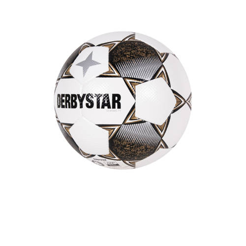 Derbystar Senior voetbal Classic TT II wit/zwart maat 5