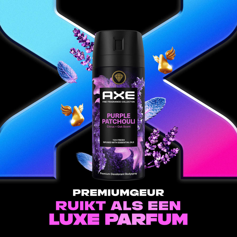 Axe Fine Fragrance Collection Purple Patchouli premium deodorant ...