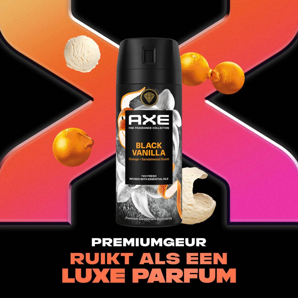 Axe Fine Fragrance Collection Black Vanilla premium deodorant