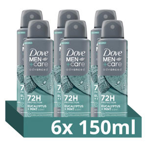 Eucalyptus + Mint anti-transpirant deodorant spray - 6 x 150 ml