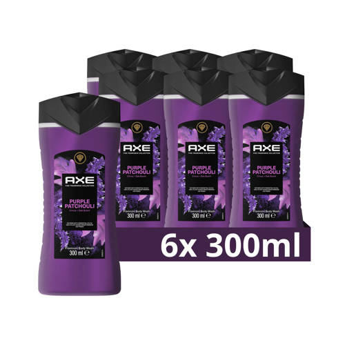 Axe Fine Fragrance Collection Purple Patchouli premium douchegel - 6 x 300 ml