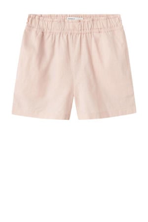 casual short NKFFALINNEN licht oudroze