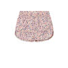 NAME IT KIDS gebloemde casual short NKFVINAYA roze/wit/paars