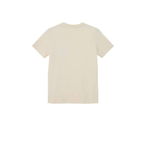 S.Oliver T-shirt beige Jongens Katoen Ronde hals Effen 176