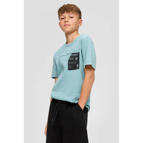 s.Oliver casual short zwart Korte broek Jongens Katoen Effen 164