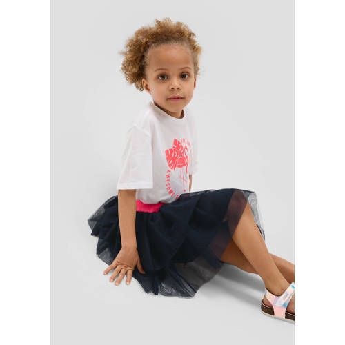 s.Oliver rok paars Meisjes Polyester Effen 110 | Rok van