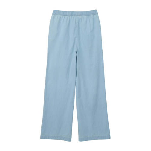 s.Oliver broek blauw Meisjes Katoen Effen 176 | Broek van