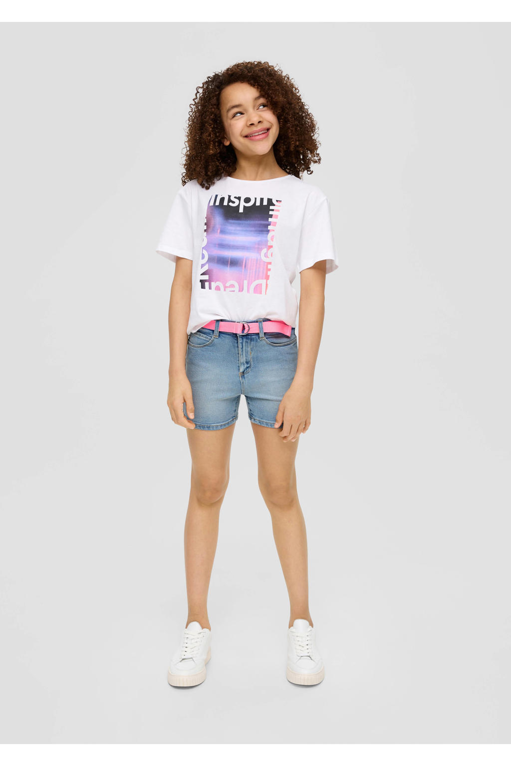 s.Oliver denim short medium blue denim