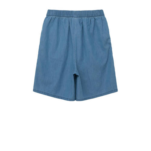 s.Oliver casual short medium blue denim Korte broek Blauw Meisjes Katoen 158