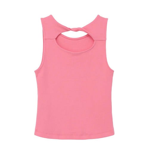 s.Oliver top roze Meisjes Stretchkatoen Ronde hals Effen 146 152