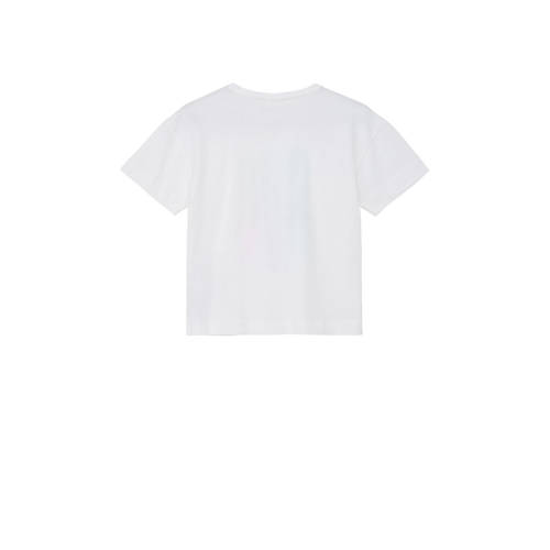S.Oliver T-shirt met printopdruk Meisjes Katoen Ronde hals Printopdruk 164