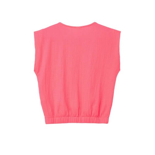 S.Oliver top roze Meisjes Polyester Ronde hals Effen 140