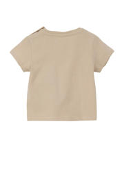 thumbnail: s.Oliver baby T-shirt met printopdruk zand