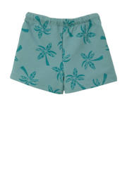 thumbnail: s.Oliver baby sweatshort met all over print blauw/petrol