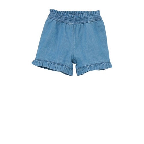 S.Oliver baby casual short light blue denim Korte broek Blauw Meisjes Katoen 86