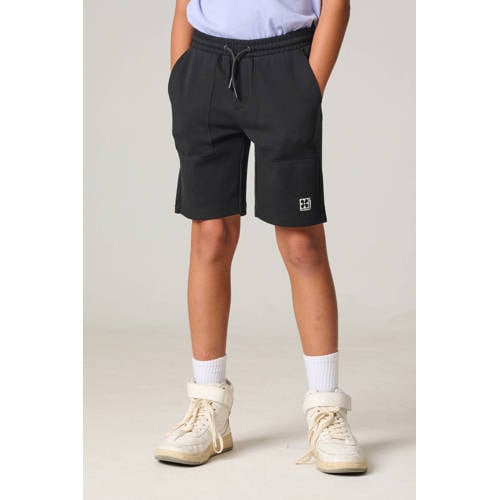 Shoeby sweatshort zwart Jongens Katoen Effen 98 104