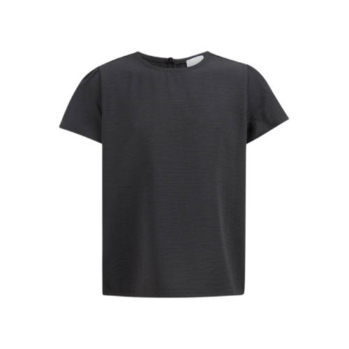 Shoeby T-shirt zwart Meisjes Polyester Ronde hals Effen - 110/116