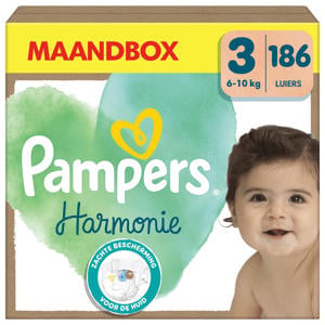 Maat 3 maandbox - 186 luiers, 6kg-10kg