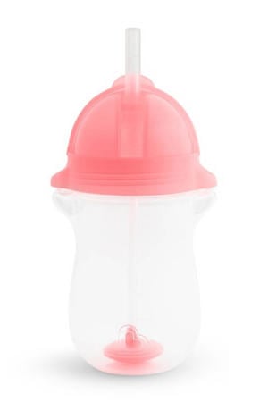 Click Lock Tip & Sip Straw Cup Big drinkbeker pink