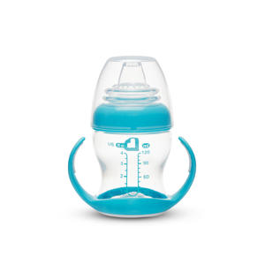 Gentle first cup overgangsbeker anti lek blauw