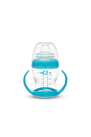 Gentle first cup overgangsbeker anti lek blauw