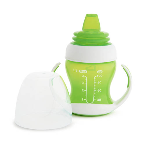 Munchkin Gentle first cup overgangsbeker anti lek groen Drinkbeker
