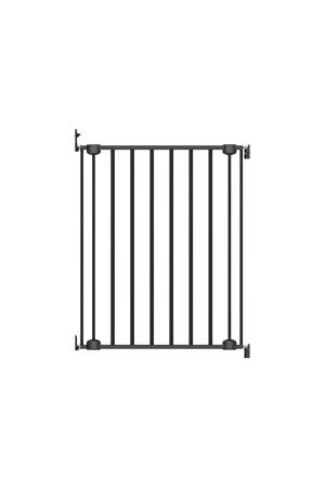 Lara Metalen Traphek - Uitschuifbaar Schroefhek - 60 tot 107cm - Zwart