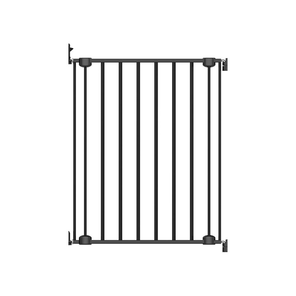 Geuther Lara Metalen Traphek - Uitschuifbaar Schroefhek - 60 tot 107cm - Zwart