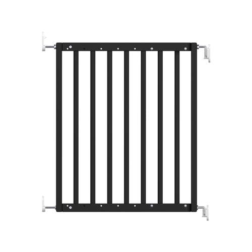Geuther Maya Houten Traphek - Schroefhek - 63,5 tot 105,5cm - Zwart Traphekje afbeelding