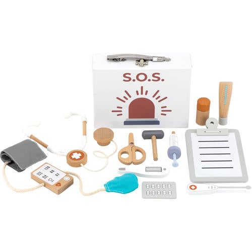 Tryco Wooden Medical Set with Case Dokter | Dokter van