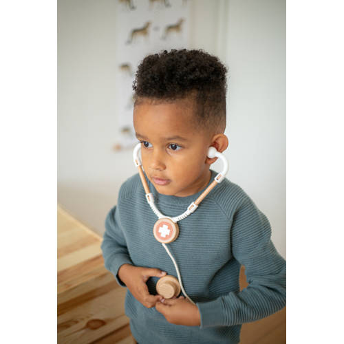 Tryco Wooden Medical Set with Case Dokter | Dokter van