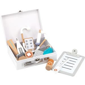 Wooden Medical Set with Case
