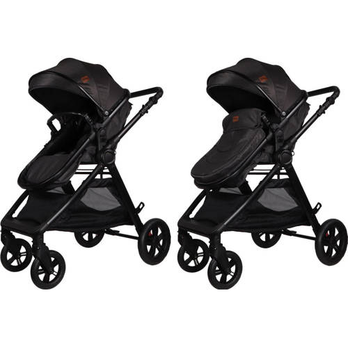 Ding 3-in-1 Stroller Liam Black Black Kinderwagen