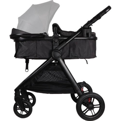 Ding 3-in-1 Stroller Liam Black Black Kinderwagen