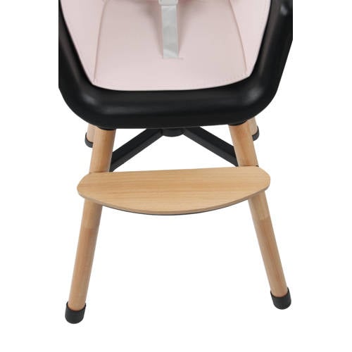 Ding Wooden High Chair Daily Pink Kinderstoel | Kinderstoel van