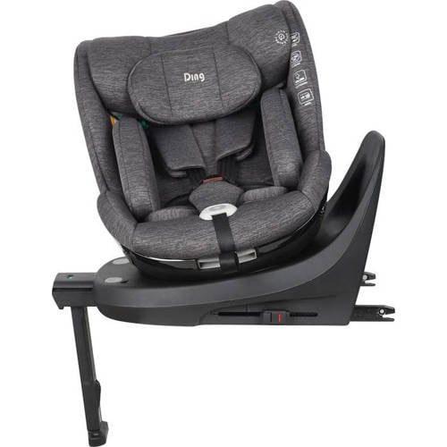 Ding Fynn Grey 40-150cm 360° i-Size autostoel | Autostoel van