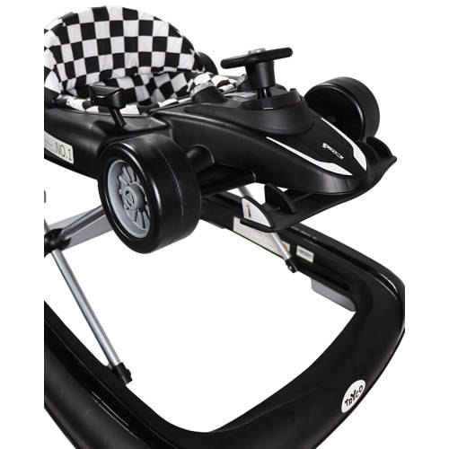 Tryco 3-in-1 Baby Walker F1 Racer Black Loopauto