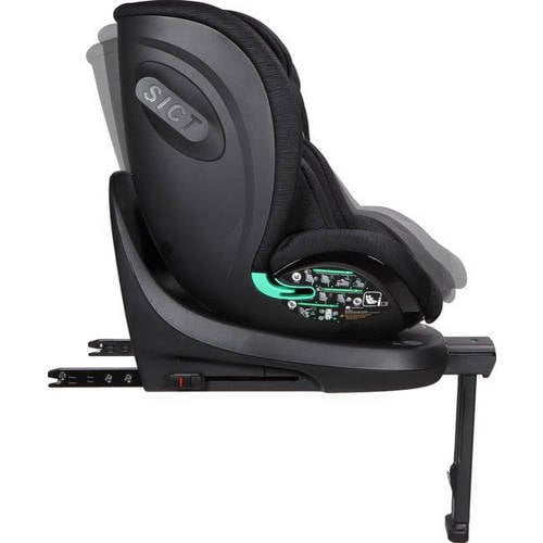 Ding Fynn Black 40-150cm 360° i-Size autostoel | Autostoel van