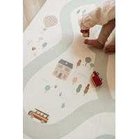 thumbnail: Play&Go Play&Go Tiloo Puzzelmat, opbergbox & Speelhuisje Village