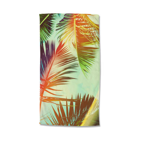 Good Morning strandlaken Palms (180x100 cm) Multi Mixprint