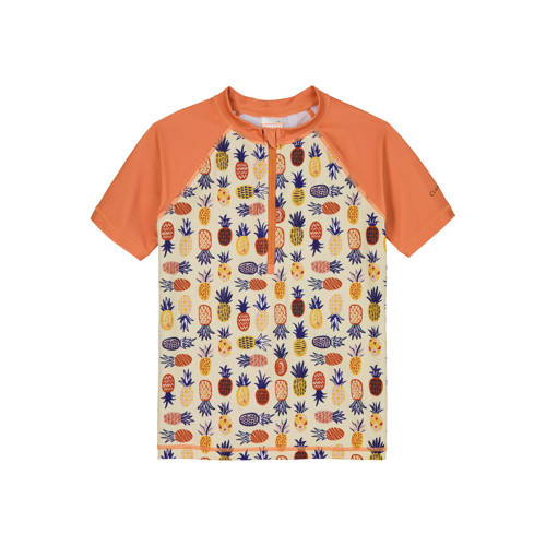Claesen's UV T-shirt oranje UV shirt Jongens/Meisjes Polyester Ronde hals