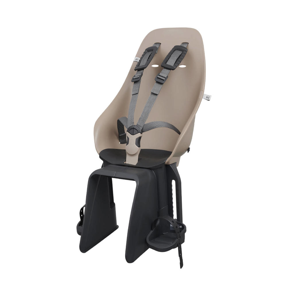Urban Iki Ta—ke fietsstoeltje achter - Inaho Beige/Bincho Black