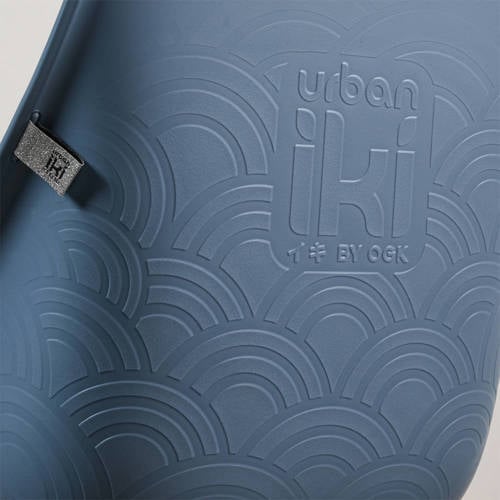 Urban Iki Ta—ke voorzitje Fuji Blue Bincho Black + extra compact adapater Fietsstoeltje voor Zwart