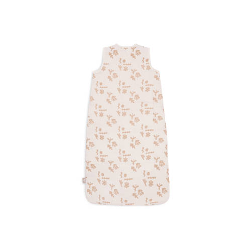 Jollein hydrofiele slaapzak Funky Biscuit Babyslaapzak Beige All over print 110 cm