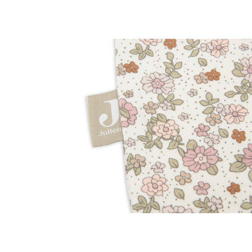 Jollein jersey slaapzak Retro Flowers Babyslaapzak Multi Bloemen 90 cm